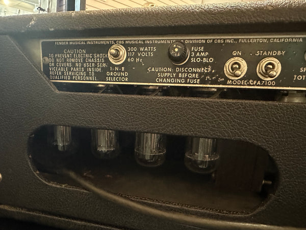 1973 Fender Bassman 100 Head
