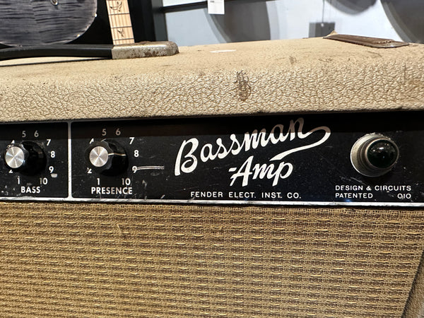 1964 Fender Bassman Head w/ 2x12 Cabinet