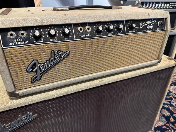 1964 Fender Bassman Head w/ 2x12 Cabinet