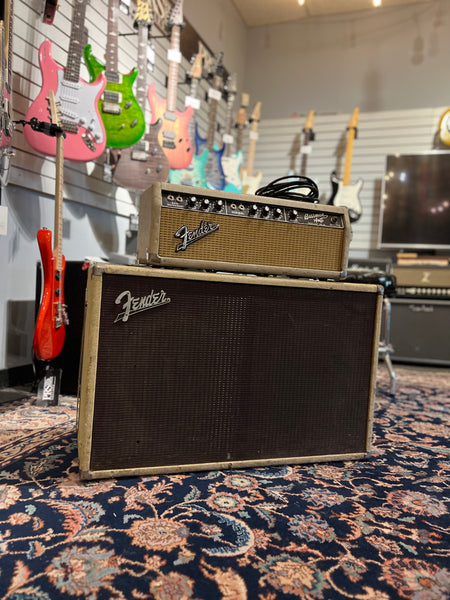 1964 Fender Bassman Head w/ 2x12 Cabinet