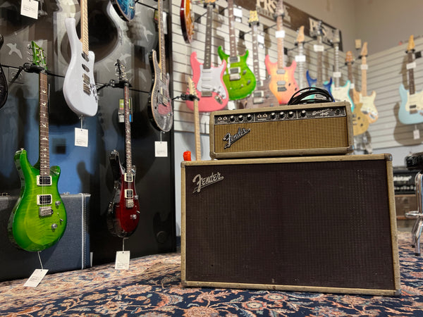 1964 Fender Bassman Head w/ 2x12 Cabinet