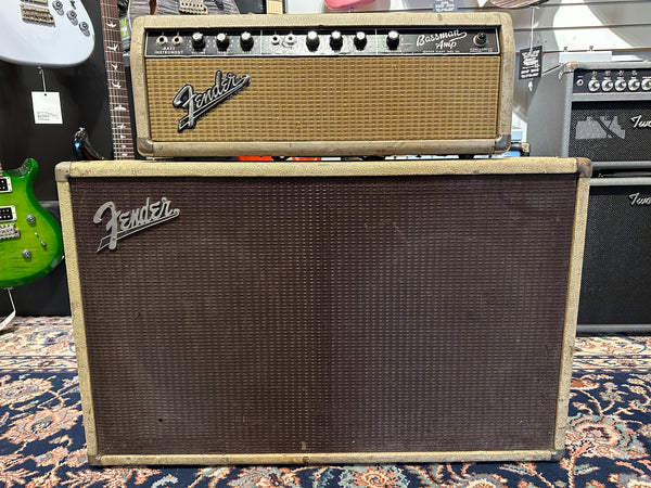 1964 Fender Bassman Head w/ 2x12 Cabinet