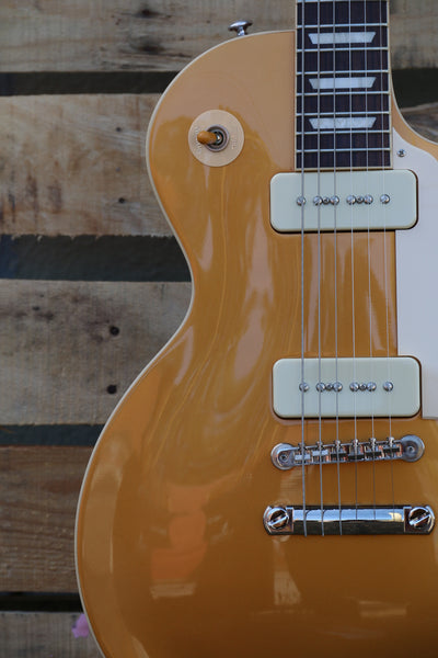 Gibson, 50's Reissue Standard, Gold Top, P-90