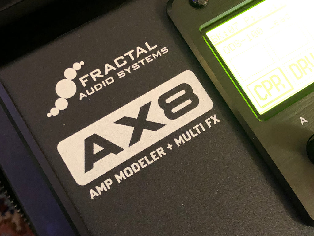 Fractal Audio AX8 Amp Modeler Multi FX Processor w PedalTrain Pedal Power