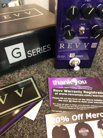 Revv G3 Overdrive/Distortion Pedal