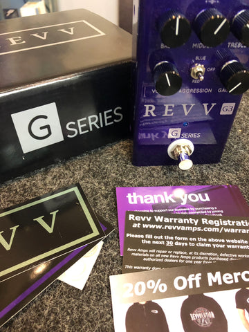 Revv G3 Overdrive/Distortion Pedal