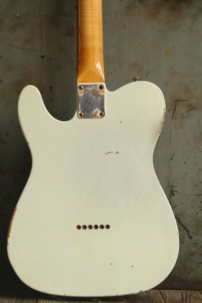 2016 Fender Custom Shop 1963 Relic Telecaster, Olympic White