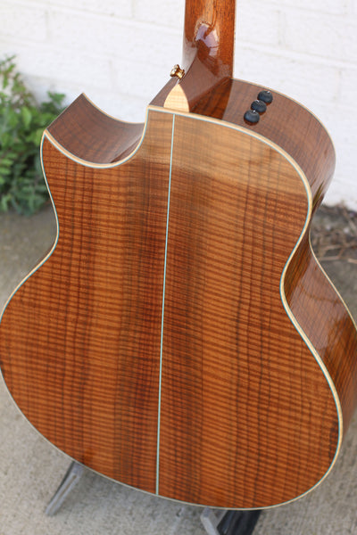 2011 Taylor BTO Custom GS, Fiddleback Wanut